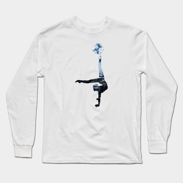 Contortion Long Sleeve T-Shirt by Elenia Design